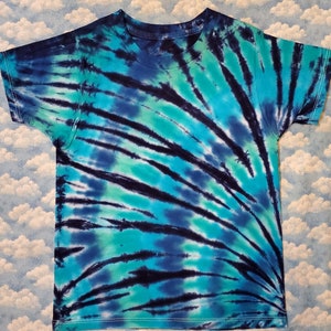 Bright & Cheerful!  Tie-Dye Kids Short Sleeve T-Shirt 100% Cotton Handmade Gift Quality