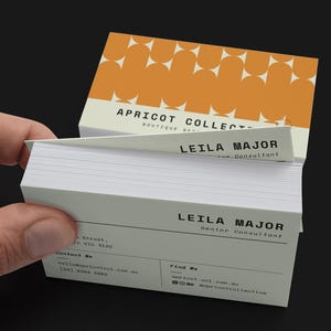 Aangepaste visitekaartjes afdrukken l Afdrukken l Zakelijk