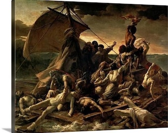 Art Print//Poster Theodore Gericoult The Raft of the Medusa