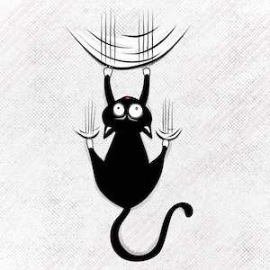 Hanging In There Cat Art