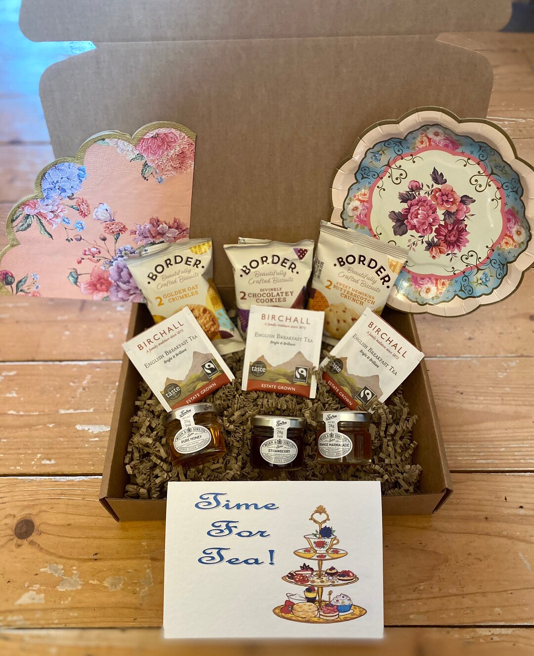 Afternoon Tea Hamper New Home Hamper Breakfast Tea Get Well Soon Gift ...