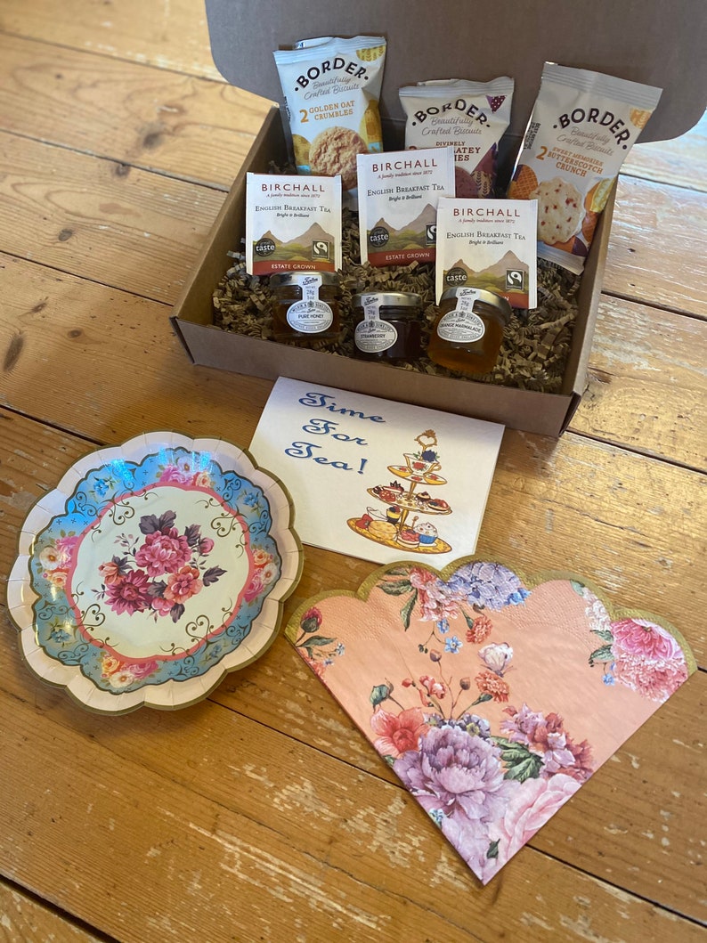 Afternoon Tea Hamper New Home Hamper Breakfast Tea Get Well Soon Gift ...