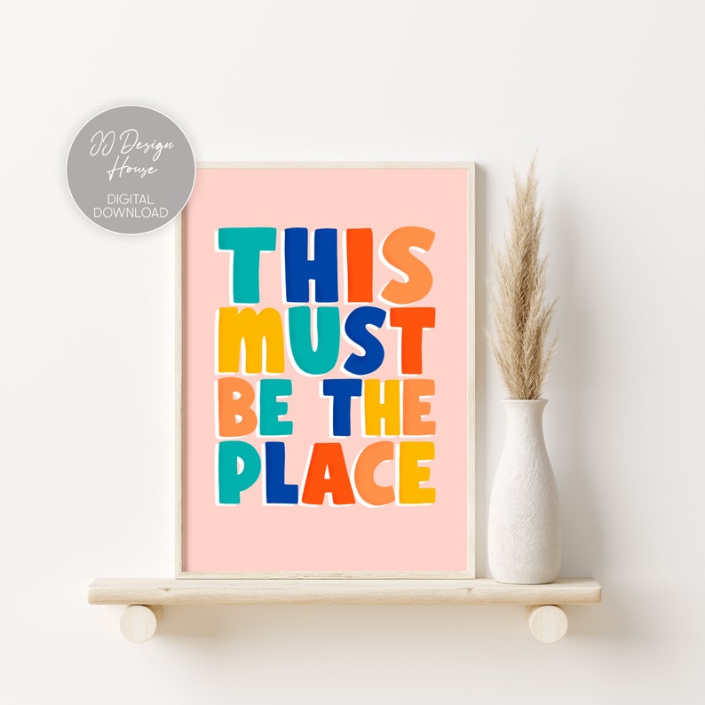 Retro Wall Art Set of 8 Trendy Art Print Bundle Dorm Wall Etsy