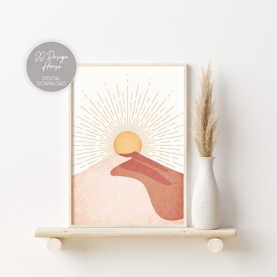 Mountain Art Print Landscape Wall Art Southwest Wall Art Etsy