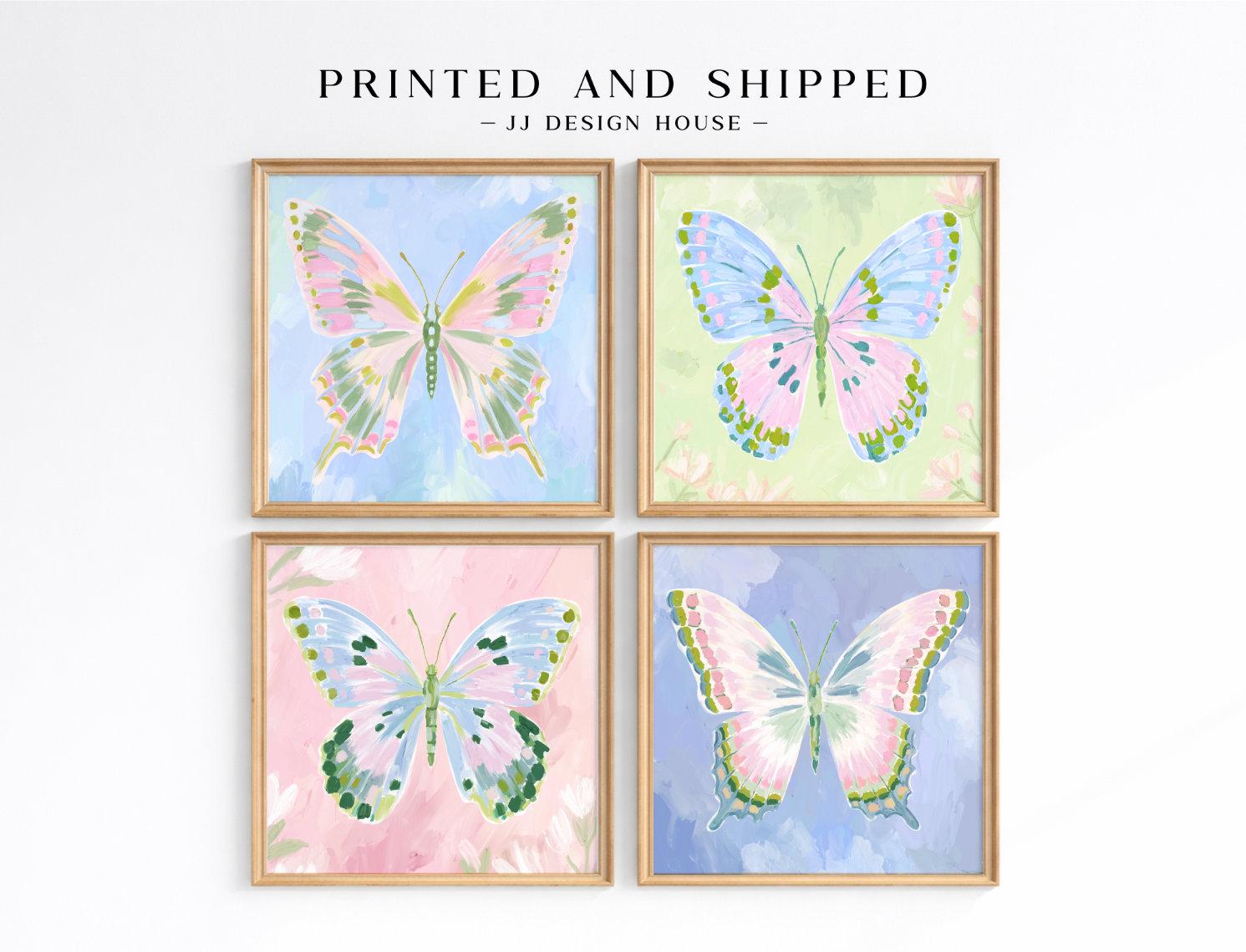 Laura Ashley Blue Wall Art - Etsy