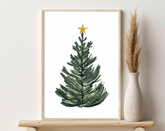 Printable Christmas Wall Art, Nordic Holiday Decor, Christmas Prints S – JJ  Design House