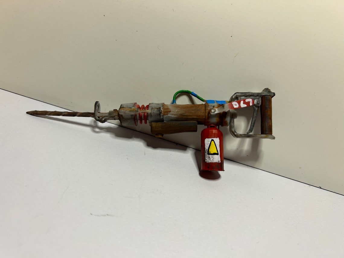 Rust Jackhammer Jackhammer Prop Miniature Desk Toy Rust the