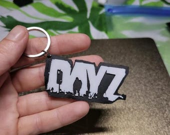 DayZ Inspired Keychain - Keyring - DayZ - Zombies - Gaming
