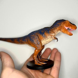Busto de REX de resina personalizado – Decoración de escritorio de ARK Survival Ascended