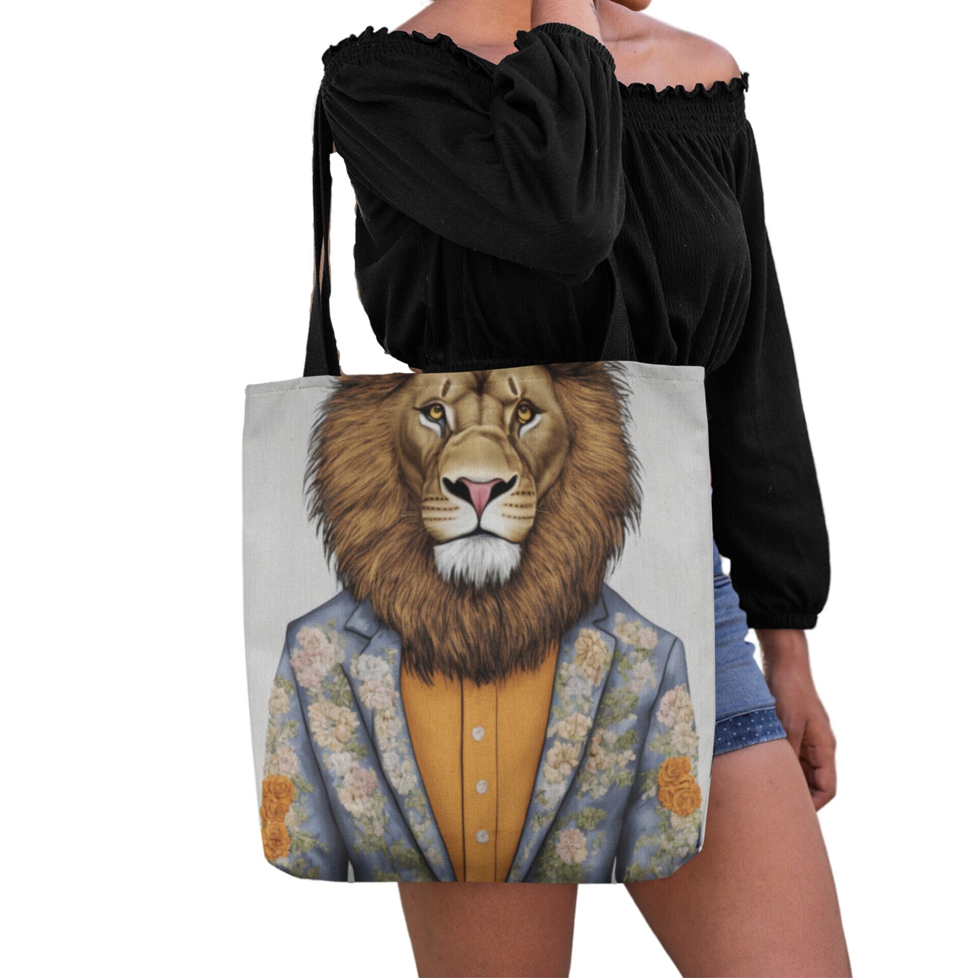 Illustration of a lion head. Lion head logo. Generative AI #3 Weekender  Tote Bag by Lubos Chlubny - Fine Art America