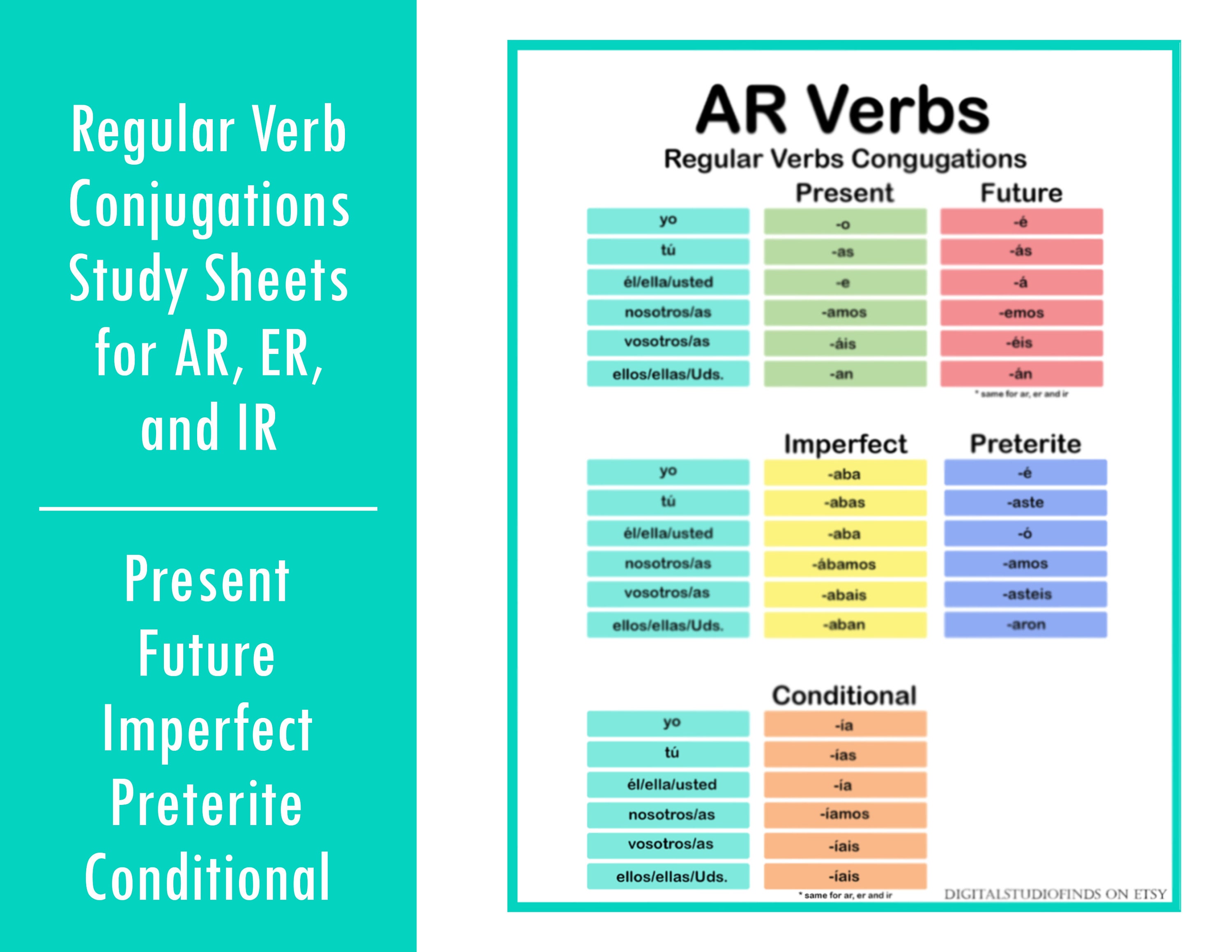 spanish-verb-indicative-conjugations-pdfs-and-verb-etsy