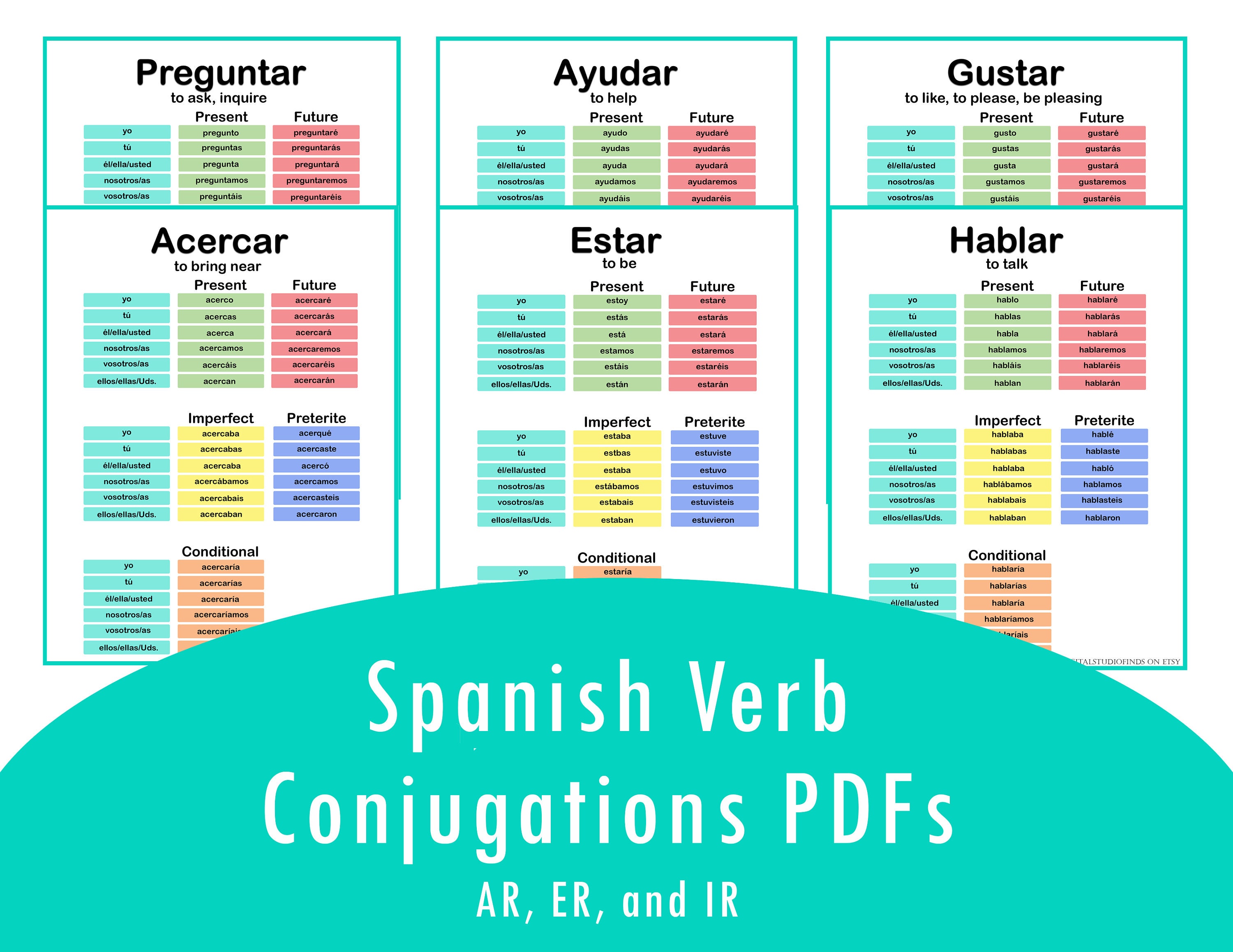 spanish-verb-indicative-conjugations-pdfs-and-verb-etsy