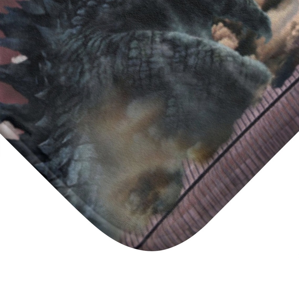 Godzilla Super Hero Bath Mat Godzilla Bath Mat Godzilla Etsy