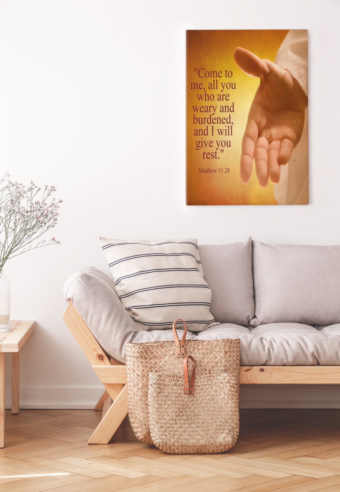 Christian Wall Tapestry Bible Verse Tapestry Jesus Wall Etsy