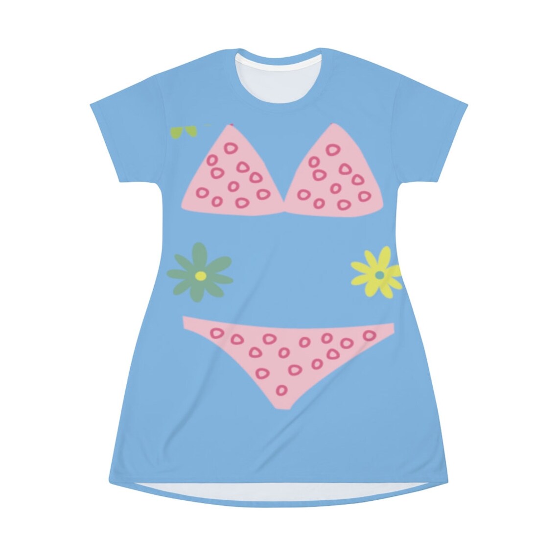 Lustiges Bikini TShirt Kleid Lustiges Bikini Badeanzug Cover Etsy