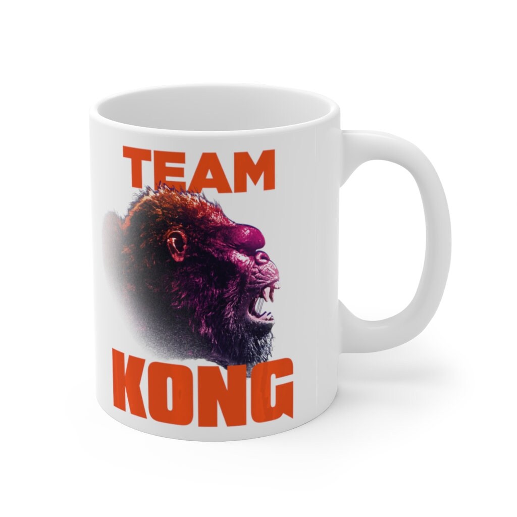 Team Kong Coffee Mug Funny Coffee Mug King Kong Coffee Mug Etsy