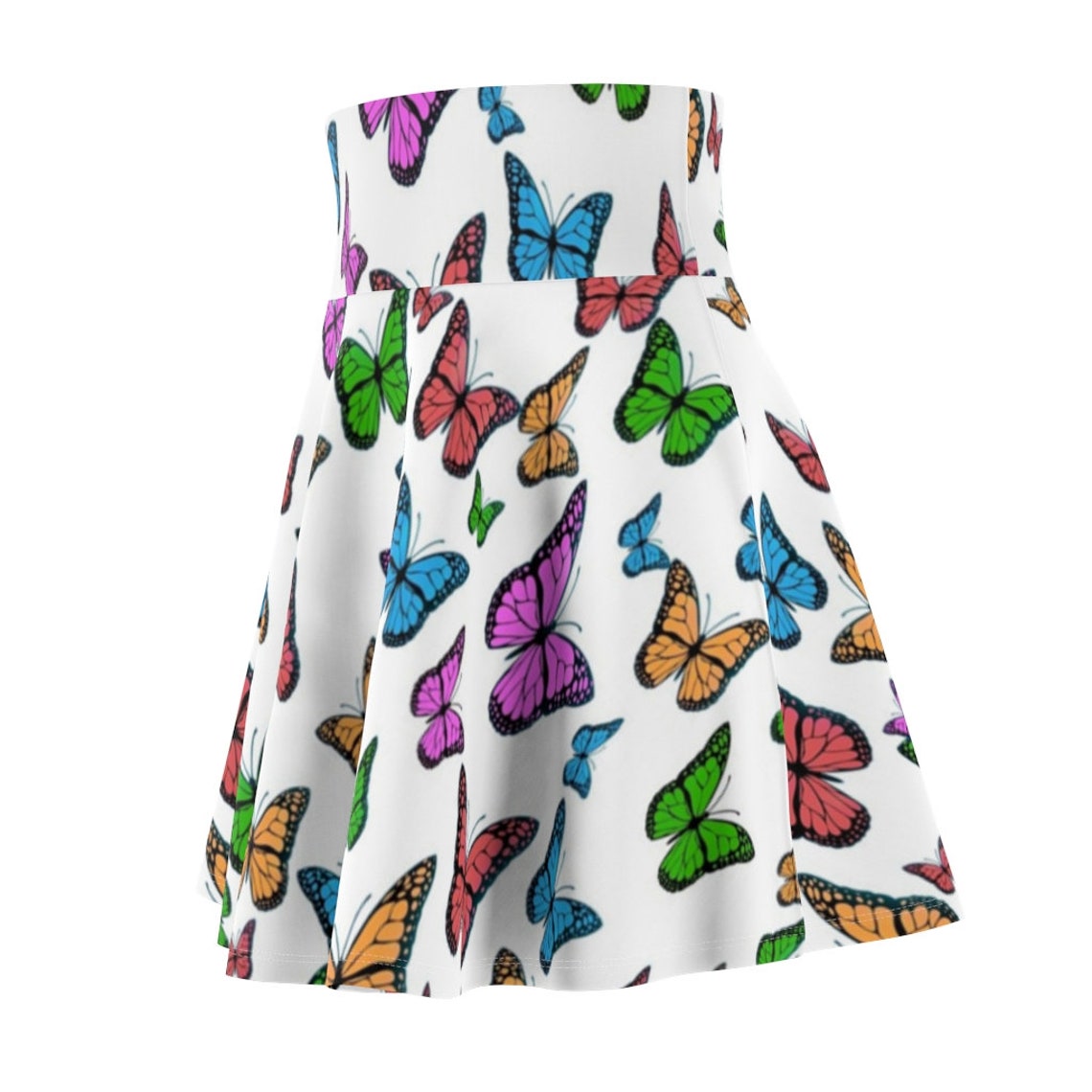 Women's Butterflies Skirt Beautiful Butterfly Mini Skirt Etsy