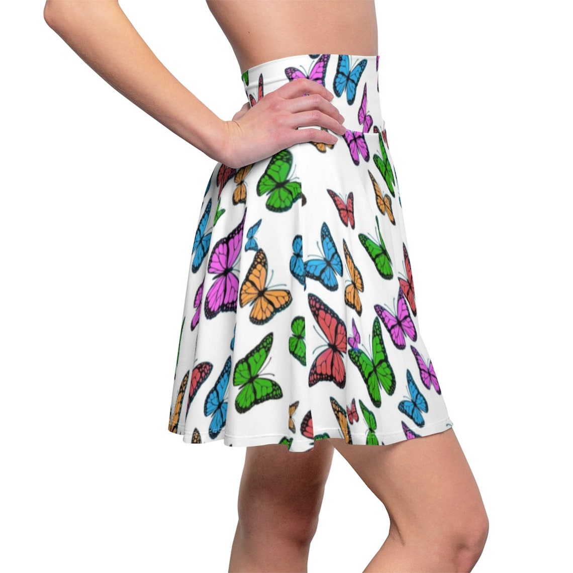 Women's Butterflies Skirt Beautiful Butterfly Mini Skirt Etsy