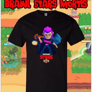 Brawl Stars Rockabilly Mortis T Shirt Dashing Assassin Etsy - origami mortis brawl stars