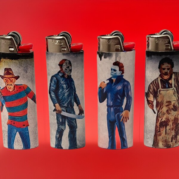 Jason Voorhees Lighter Etsy