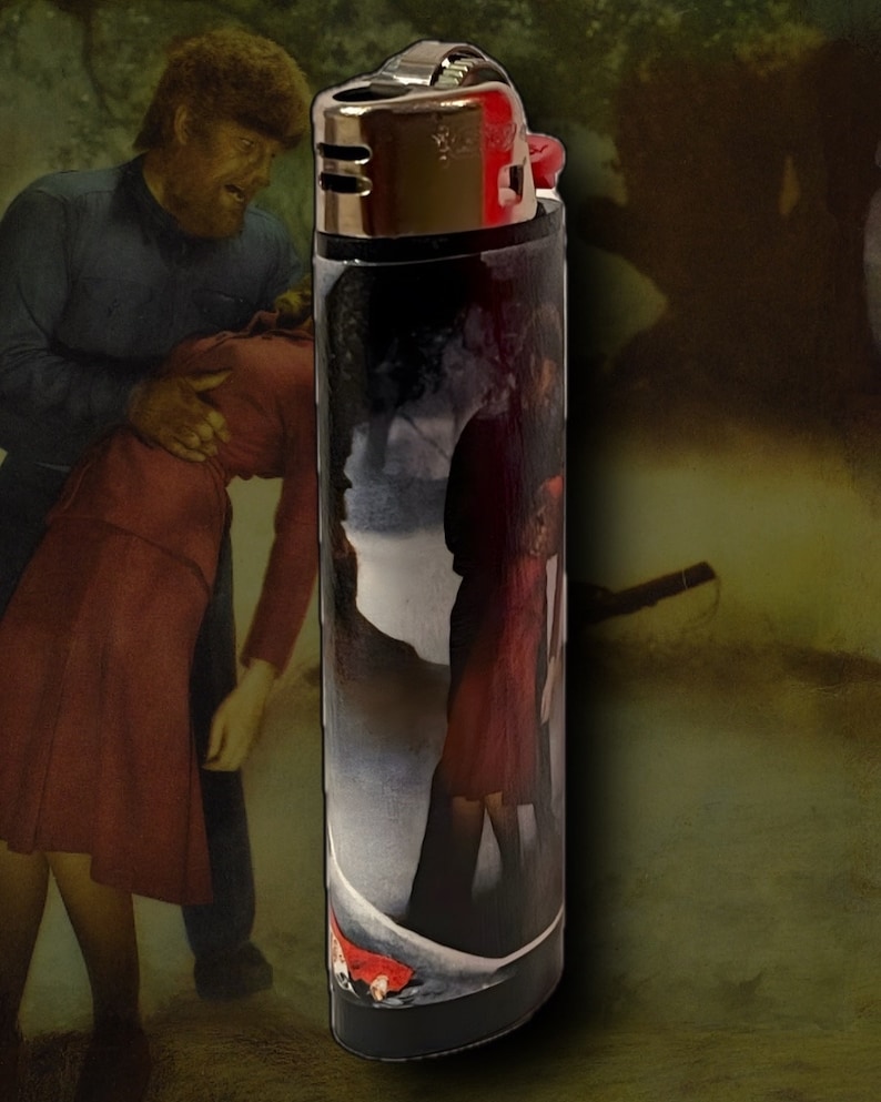 The Wolfman BIC Lighter Universal Monsters Horror Halloween Customized