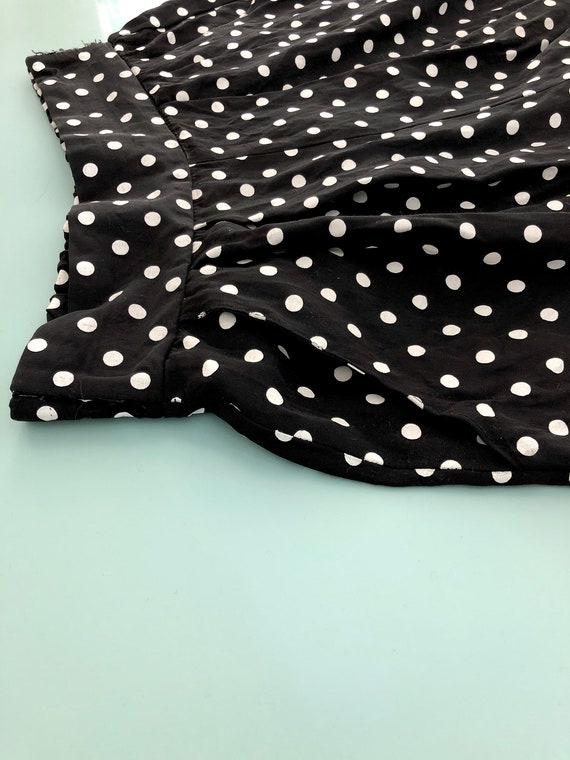 Polka Dot Culotte Skirt - image 4