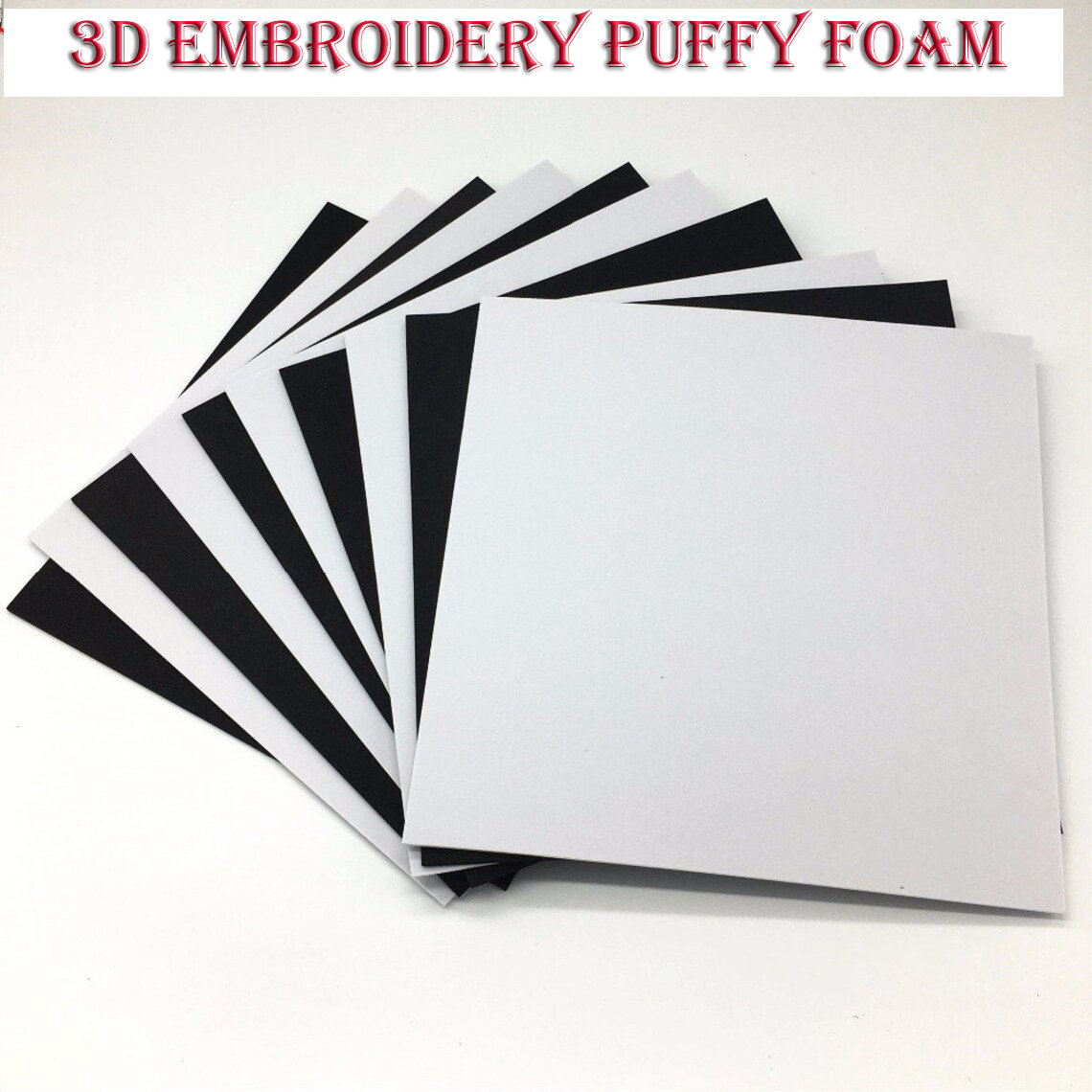 Scrapbook Adhesives Thin 3D Adhesive Foam Squares 217/Pkg-Black