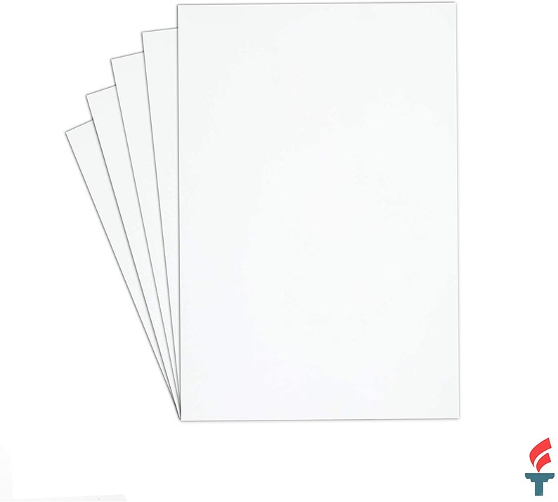 Puede incluir: Un paquete de seis hojas de cartulina blanca, ideal para manualidades, scrapbooking u otros proyectos de papel.