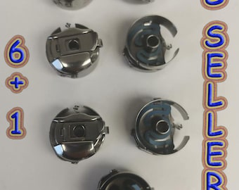 7 pcs bobbin case PIGTAIL L premium quality for Tajima Barudan Brother