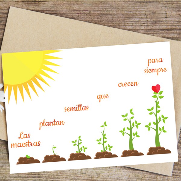 Spanish Teacher Etsy