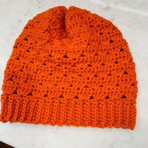 Beanie fan stitch hat