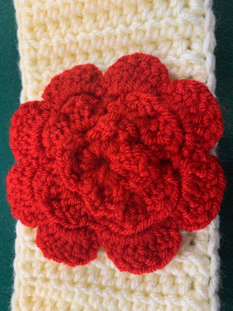 Earwarmer with Flower