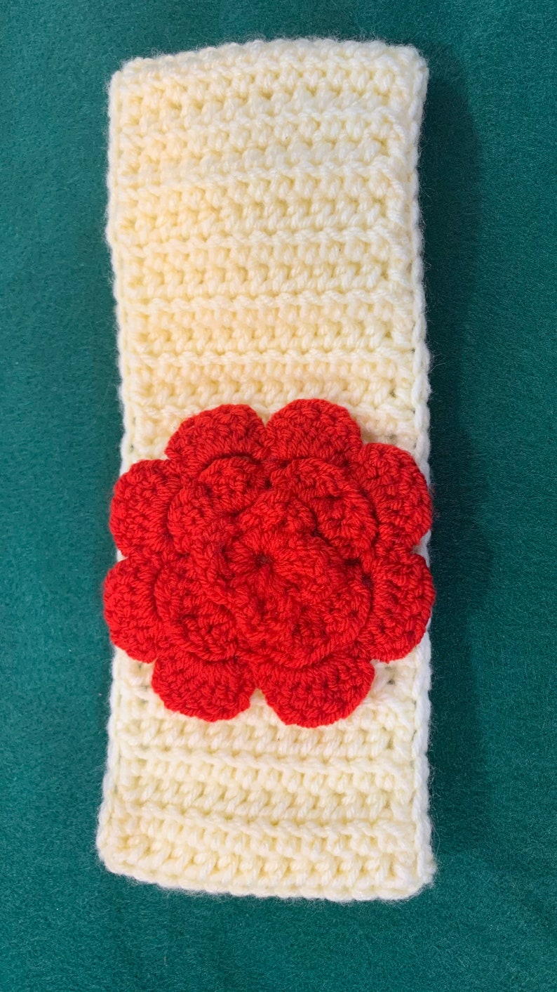 Earwarmer with Flower