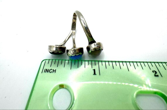 Three Stone Ring - Ring Size 5.5 - image 6