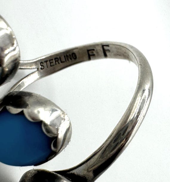 Three Stone Ring - Ring Size 5.5 - image 3