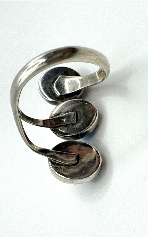 Three Stone Ring - Ring Size 5.5 - image 5