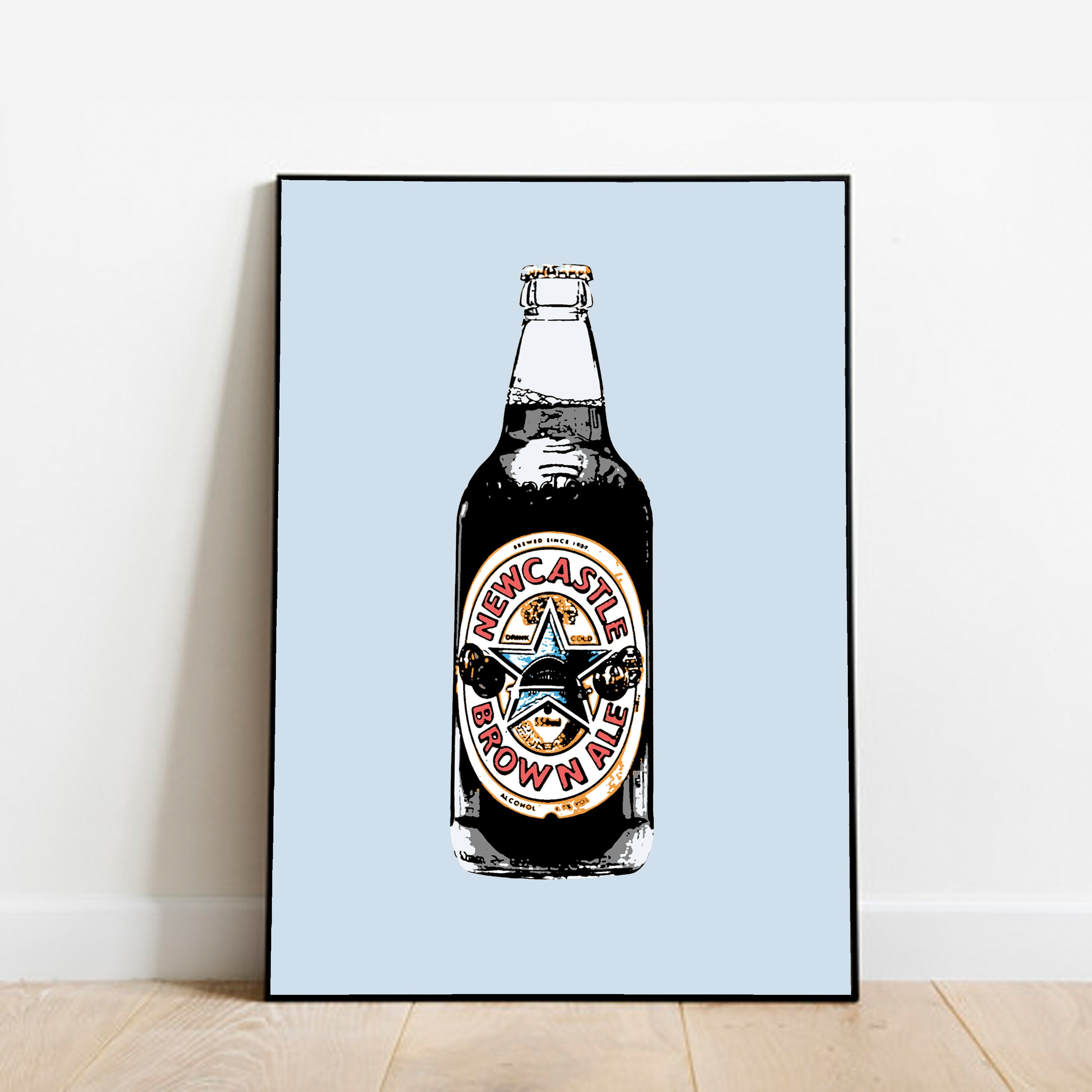 Newcastle Brown Ale Print Newcastle upon Tyne North East Etsy