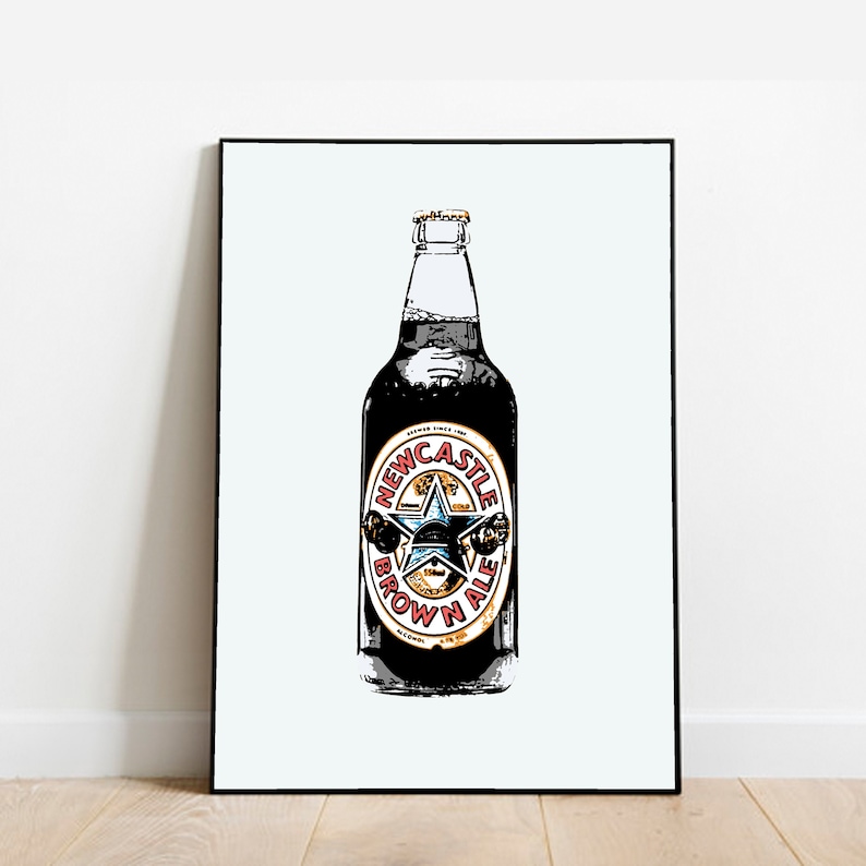 Newcastle Brown Ale Print Newcastle Upon Tyne North East Etsy UK