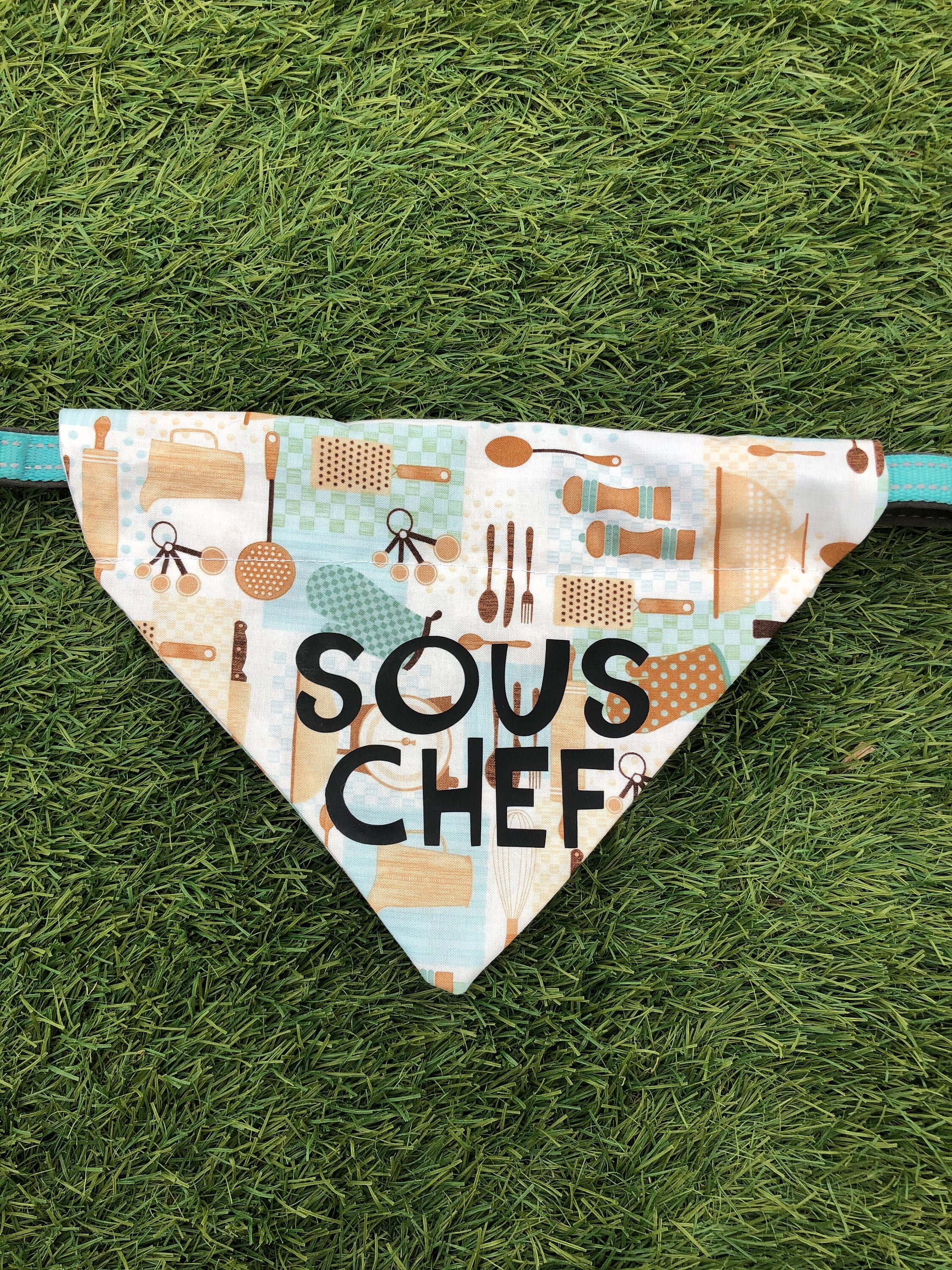 Toque Bandana Cuisine Blanc - - RETIF