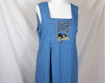 cat pinafore