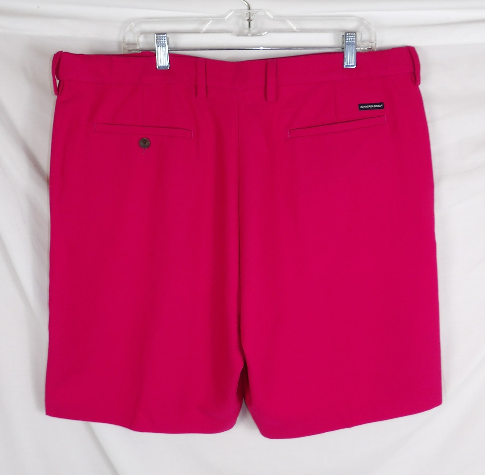 Men's PINK Chaps Golf 78 Shorts Size 40 Etsy