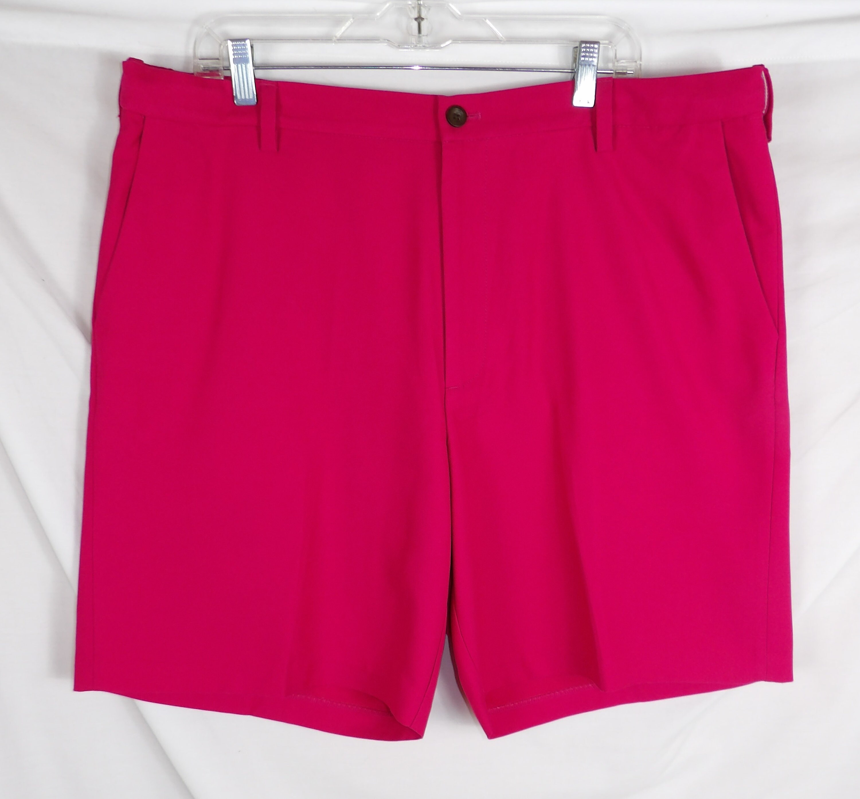 Men's PINK Chaps Golf 78 Shorts Size 40 Etsy