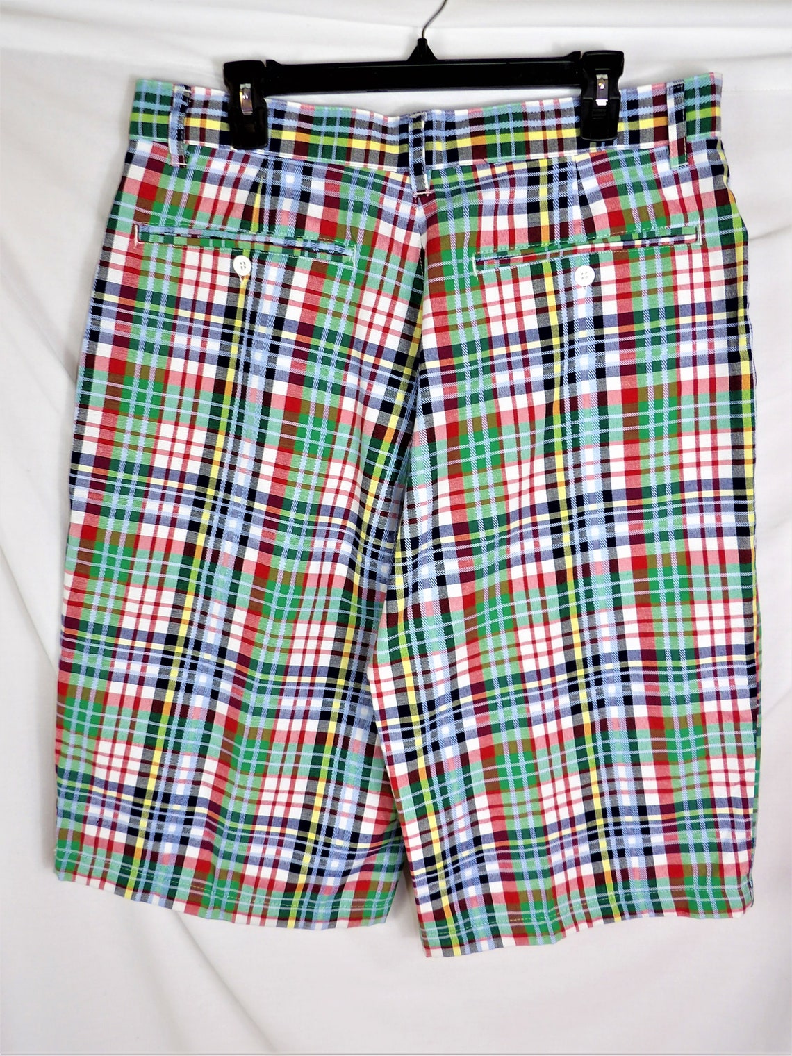 Men's 80's/90's VINTAGE Plaid Golf Shorts | Etsy