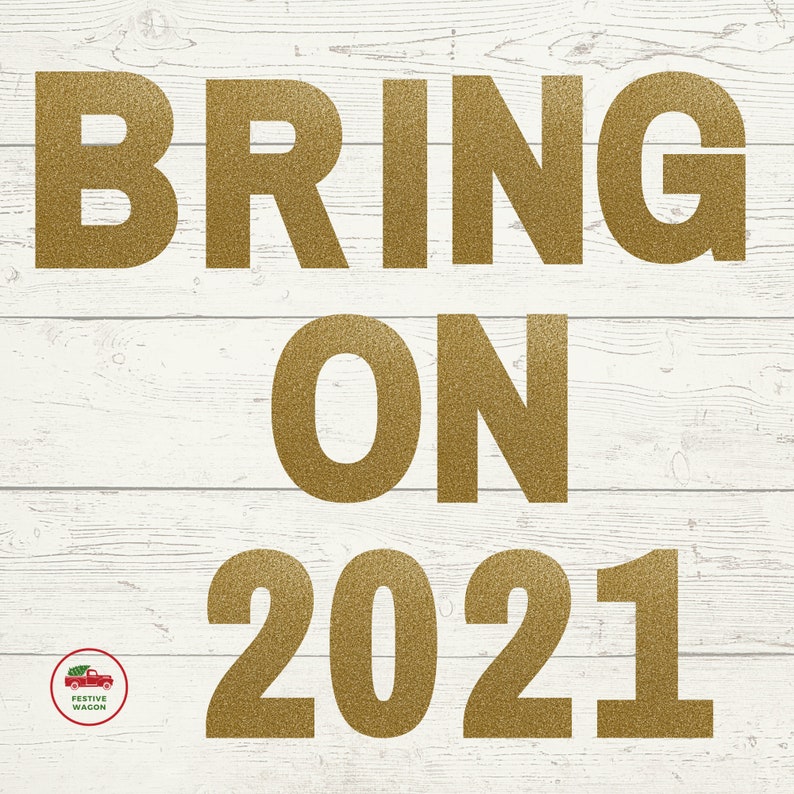 Silver Happy New Year Banner Gold Happy New Year Banner Happy New Year Glitter Banner Sign