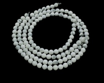 Dendrite Opal Gemstone Smooth 6mm To 7mm Round Shape Beads|Dendrite Opal Beads Jewelry|AAA++ Quality Opal 16 Inch Beads Strands Jewelry|Gift