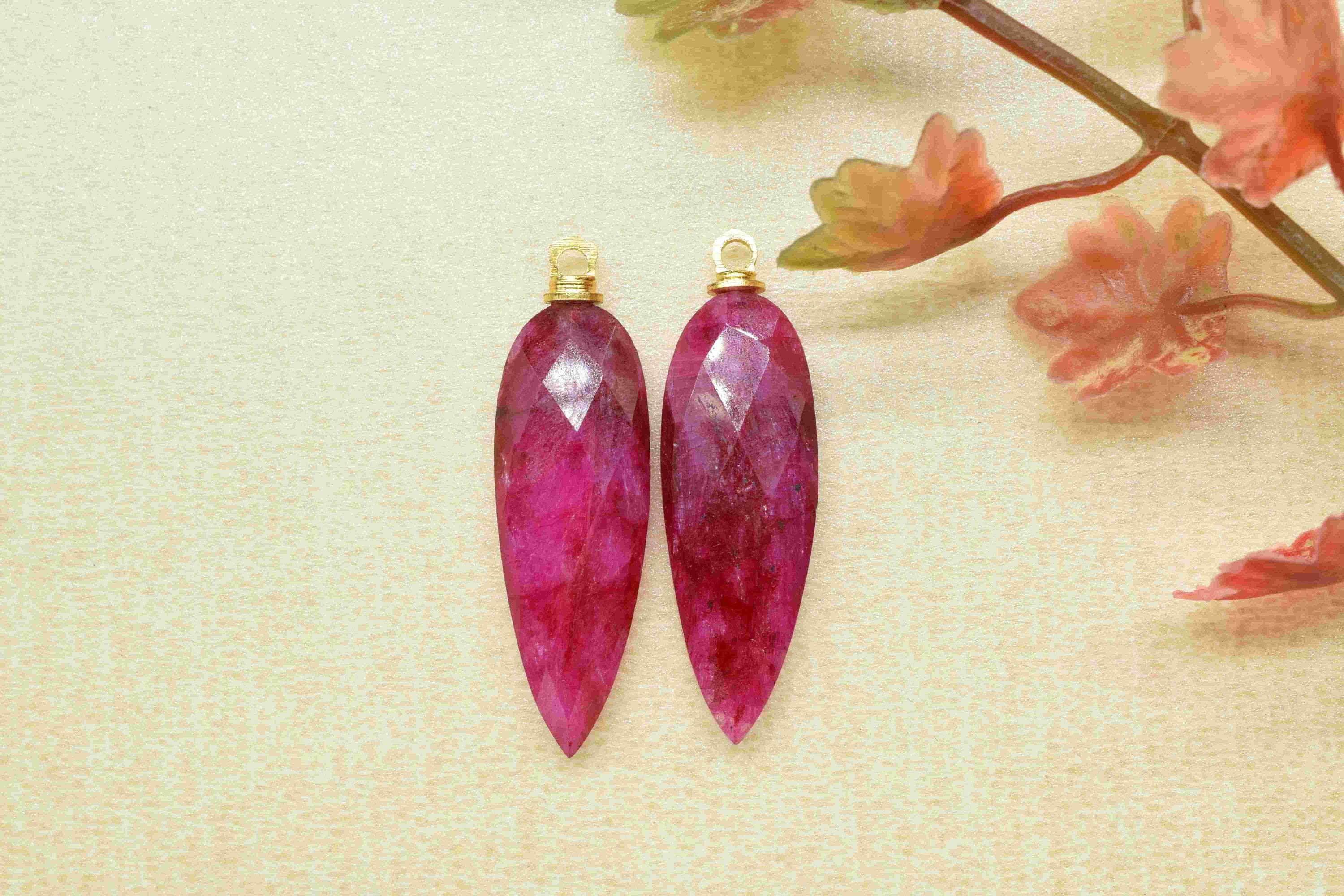 Natural Gemstone 10x30mm Pear Shape Pendant,Gemstone Drill Pendant Jewelry,Earring Connectors Jewelry,Gemstone Single Bail component jewelry