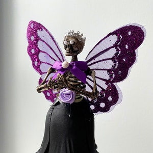 Gothic fairy christmas tree topper clearance