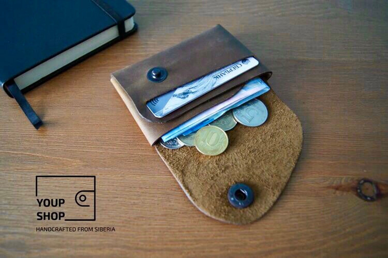 Origami Leather Wallet Pattern PDF Snap Wallet Pattern Etsy