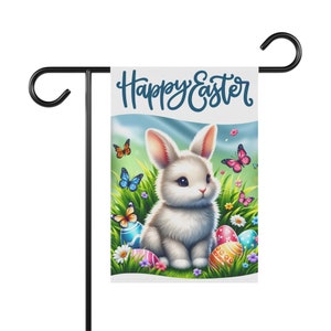 Easter, Bunny, Happy Easter, Garden & House Banner