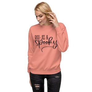 Boojee & Spooky Halloween Premium Sweatshirt